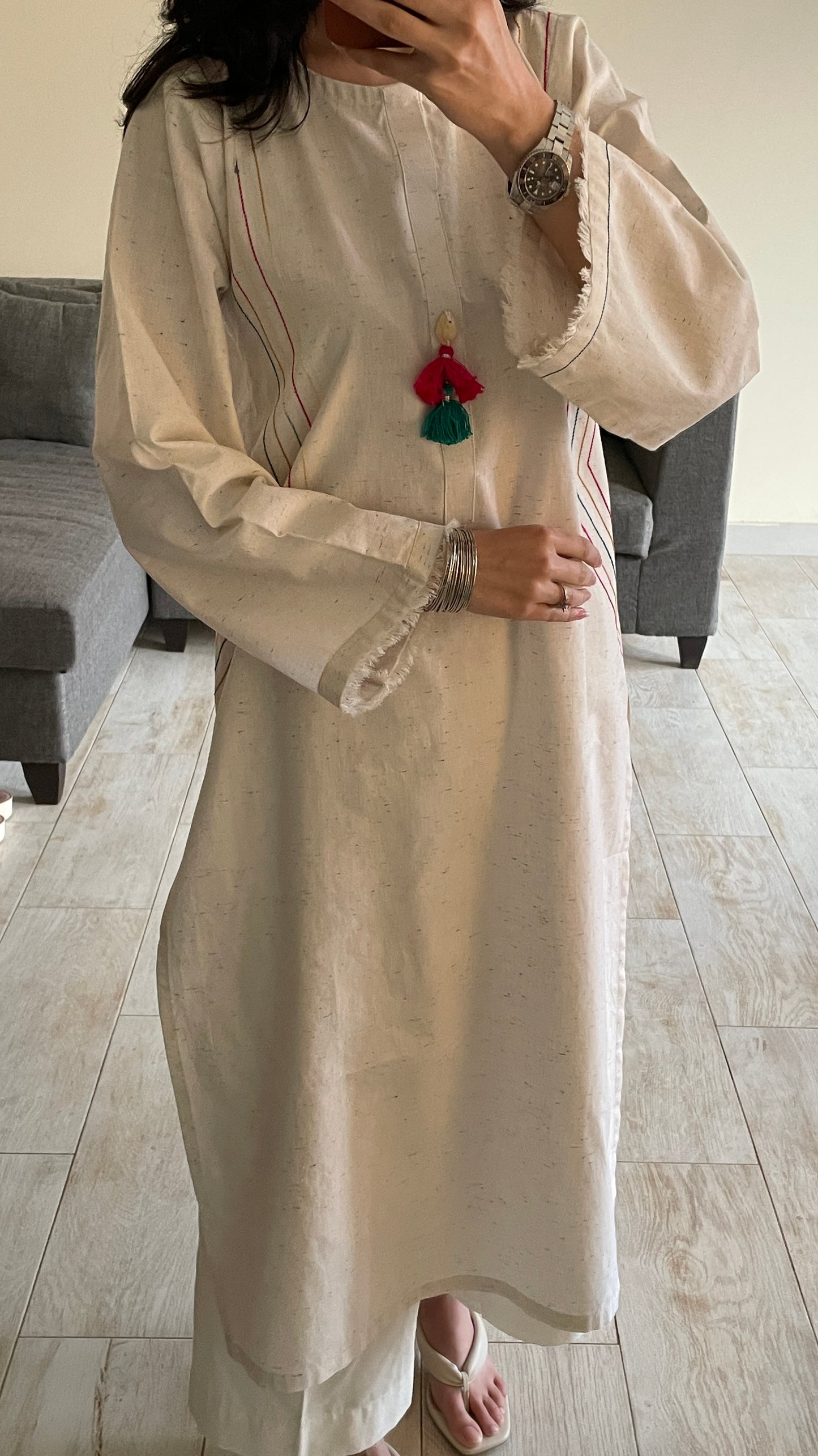 SAFAID KURTA